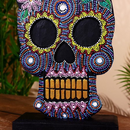 Suppet souvenir on a stand, Albezia 40 cm-5