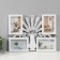 Photo frame plastic in 4 photos 10x15 "Vase with spikelets" White with silver 41.5x32.2x2.5 cm