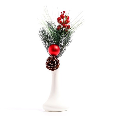 New Year. Decor "Mood in winter", twig, 30 × 15 × 6 cm-1