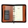 Organizer on the rings A6, 96 sheets in a ruler, on a zipper from 3 sides, leatherette, mix