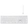 Keyboard A4Tech FSTYLER FBX50C white USB wireless BT/Radio Slim Multimedia (FBX50C WH 103388