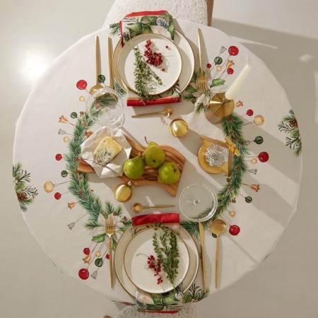 Baby Ethel "Christmas Wreath", D = 220 cm, 100% HL, sarzha 190 g/m2-4
