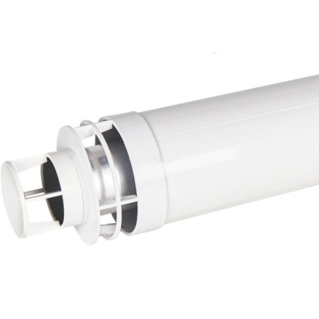 The chimney element Rommer RCA-6010-250900 Standard, D = 60/100 mm, L = 900 mm, universal-3