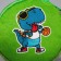 A children's wallet for a boy in a dinosaurus showbox, plush, color mix