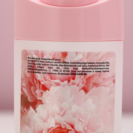 Gift set of cosmetics “Shine!”, Shower gel 250 ml and a body scrub 250 g, pure happiness-5
