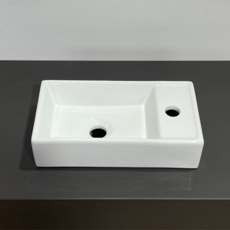 Comforty-Moillete Comfort “Asti-40”, light concrete with a sink, 9140-1