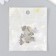 Decor for creativity Metal "Fun Cloud" silver 1.4x1.3 cm