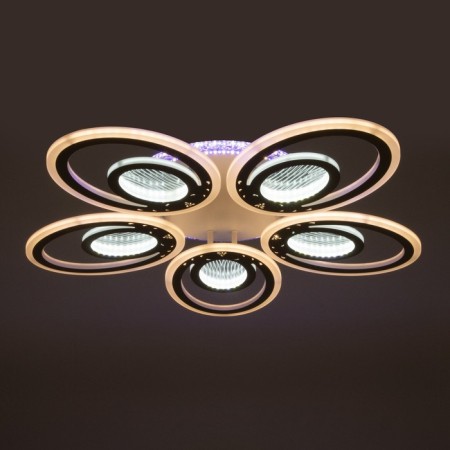 Causteen from the remote control 1911/5wt LED 160W Dimmer white 68x68x8.5 cm Bayerlux-12