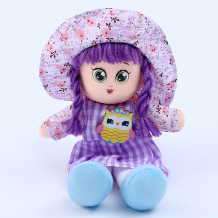 Doll "Nastya", with a brooch, 22 cm-1