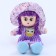 Doll "Nastya", with a brooch, 22 cm