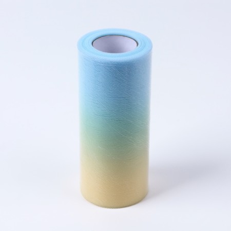 Fatin, 15 cm, 11 ± 1 g/sq.m, 23 ± 1 m, color of yellow-blue gradient No. 2-2