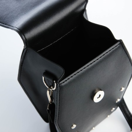 Youth bag on magnet, black color-5