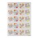 A set of business stickers “Made with a soul”, 40 pcs, 4 x 4 cm