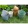 Kashpo for flowers and plants, 18l green grass 35x35x33cm