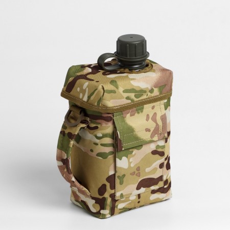 Tourist Flood "Adventure" 2 l, with a cover, cartoons-5