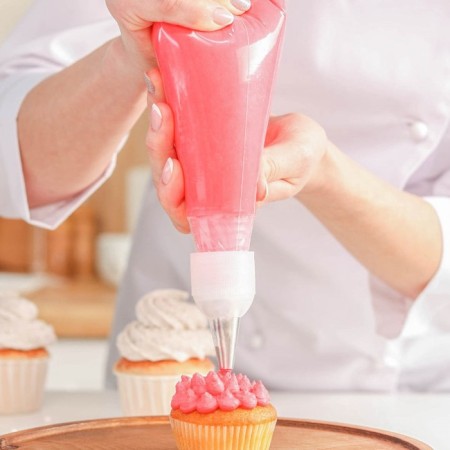 Confectionery nozzle "Pipe", D = 3.4 cm, output 1.5 cm, stainless steel-4