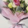 Felt for packages and crafts, plain, pink, bilateral, roll 1 pc., 0.5 x 15 m