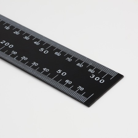 Ruler square, 20 × 30 cm, s = 1.4 cm, black color-4