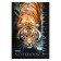 Notepad A6, 40 sheets on the glue "Tiger's look", covered covered paper, glossy lamination, a cage block 80 g/m2