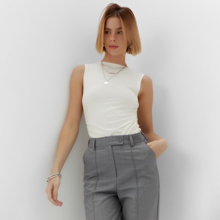 Women's pants Minaku: Casual Collection Close Color, Rr. 44-3
