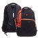 Youth backpack 45 x 32 x 23 cm, ergonomic back, laptop compartment, Grizzly, black/orange RU-330-1_3