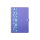 The Carthetele folder on the A4 button, Erichkrause "Diagonal Pastel", with 4 departments, plastic, mix