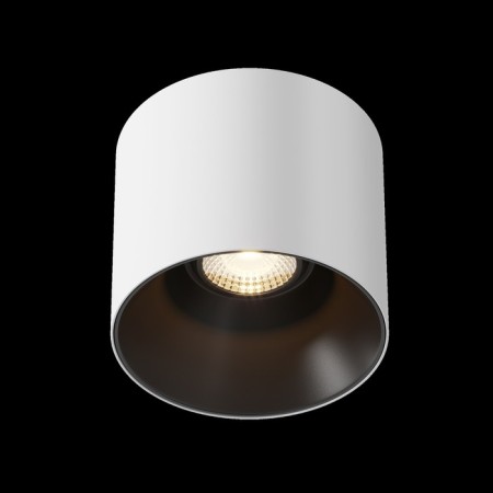Technical C064CL-01-25W3K-RD-WB, LED, 25W, 12.5x12.5x10.5 cm, 2000lm, white and black color, white and black-4