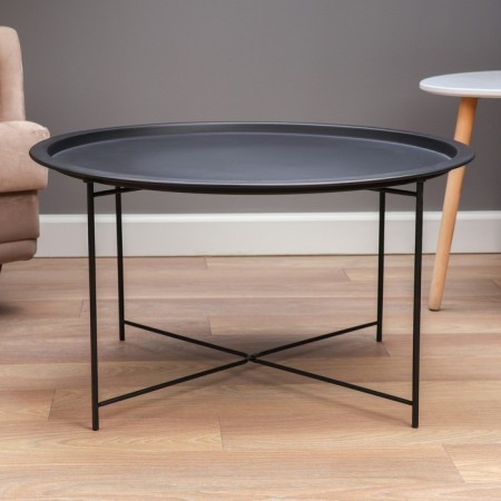 Jupiter Coffee table YS-8375L, black 75x42 cm-2