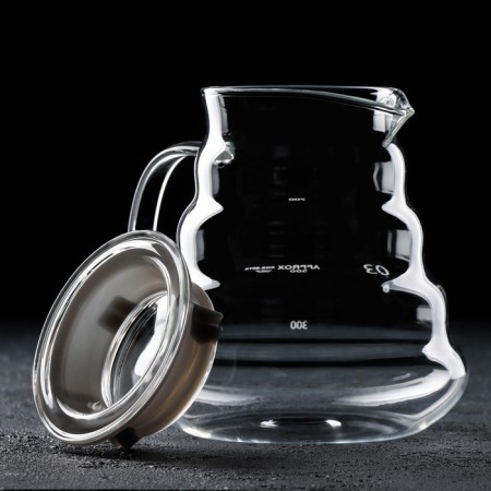 Glass teapot with a breeze cover, 700 ml-4