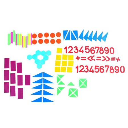 Cashier of account materials "Learn to count", 132 pieces, mix-4