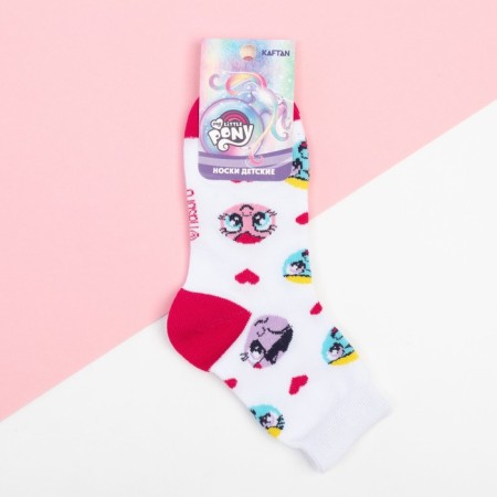 Children's socks, my little pony, "Emotions", 18-20 cm-2