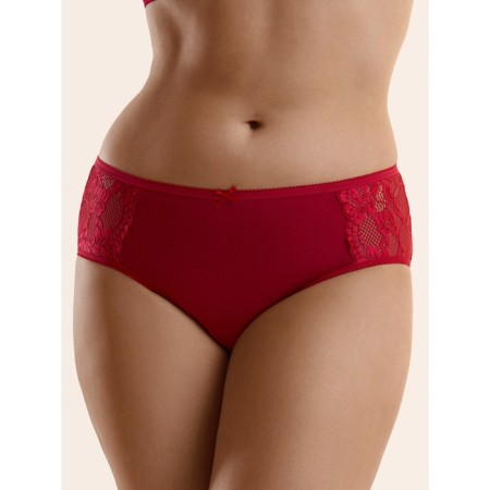 Credes of slips female minimi BO242, size 50, Rosso color