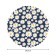 The tablecloth “Field of daisies”, round, Saten, d = 150 cm