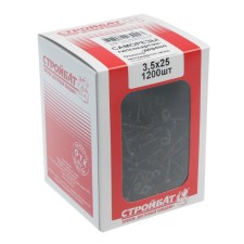 Self-tapping screws gypsum plasterboard-vegetable 3.5x25 (1200 pcs)