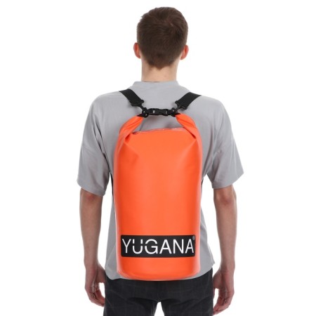 Yugana hairshome, PVC, waterproof 30 liters, two belts, orange-13