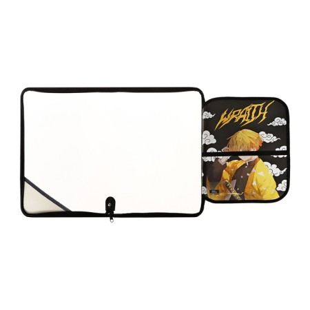 A4 labor folder, plastic, lightning around, folding bar, with a filling of 10 items, calligrata, PTR-1, "anime blade"-4