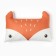 Decorative Ethel Pillow "Fox", 40*60 cm, 100% p/e, velor