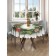The tablecloth "New Year's Wreath", Round, Saten, D = 150 cm