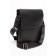 Bag Cross-Body Men, genuine leather de-gosa black, 22x6x27 cm