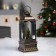 LED figure “Lantern with a Christmas tree” 7.8 × 19.5 × 7.8 cm, plastic, AAX3 batteries (not complete), USB, glow warm white