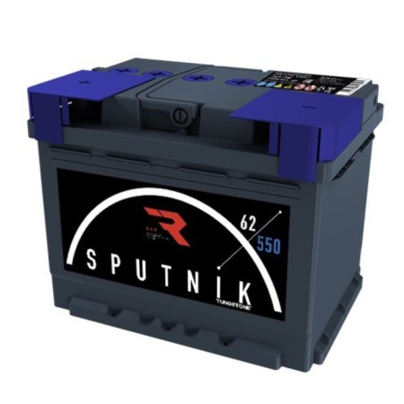 The battery Sputnik 62 a/h, direct polarity, cone-1