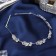 Hair accessory "Judy" Lessons of Vesti, 26 cm, silver