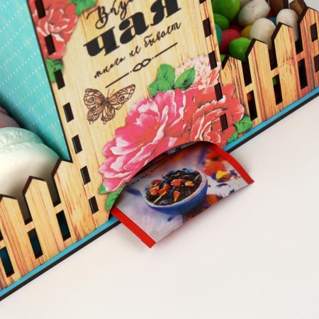 Tea house "Flowers and butterflies"-4