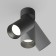 Technical C082CL-01-GU10-B, 1XGU10, 10W ceiling lamp, 10W, 5.4x5.4x14.6 cm, black color is black