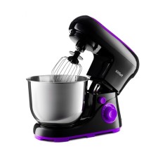 Mixer KitFort KT-3046-1, Planetarny, 1300 W, 5 l, 6 speeds, black-violet