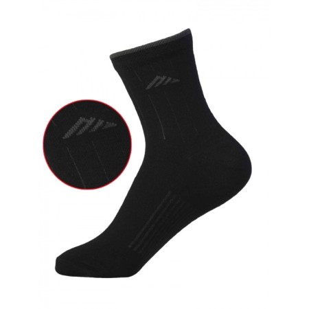 Set of women's socks, size 23-25, 6 pairs, black color, white, assorted-2