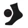 Set of women's socks, size 23-25, 6 pairs, black color, white, assorted