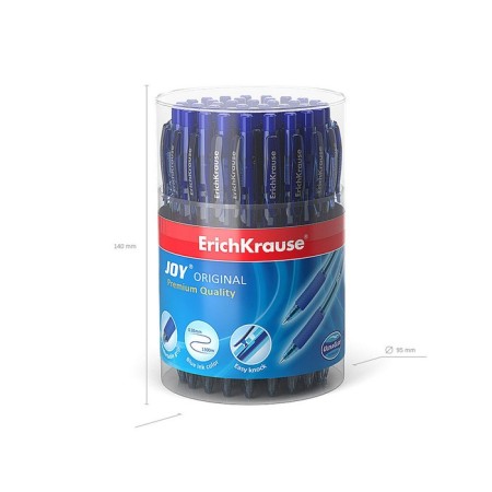 Handle Ball machine Erichkrause Joy Original, Comfortable letter, blue-3