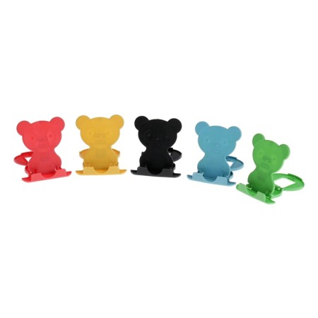 Luazon phone stand, bear, folding, adjustable height, mix-8
