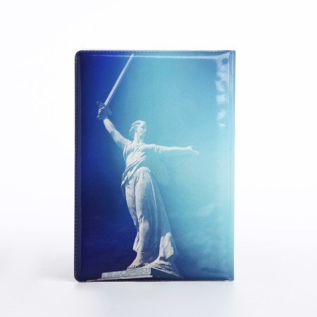 Cover for passport, blue color-1